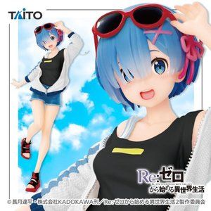 Taito Re:Zero Rem Precious Sporty Summer Renewal Ver. Anime Figure Japan Import
